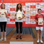 18.08.2020. Klädener Jugendturnier<br />Im Einzelwettbewerb der U14-Mädchen gelang sogar ein Doppelsieg. Sarah Gundlach siegte mit 787 Holz vor ihrer Vereinskameradin Aileen Schulz mit 773 Holz. Das Podest komplettierte Charlotte Schreiber vom Gastgeber mit 772 Holz. Foto Sebastian Rönning Prignitzer KV