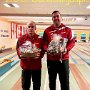 02.11.2020. Kegelverein "Hansa" Stralsund e.V. fühlt sich wunderbar mit Torsten Hochmann. Manfred und Torsten wurden vom Verein für ihr jeweils 200. Bundesligaspiel mit einem Präsentkorb geehrt. Herzlichen Glückwunsch. Foto Verein