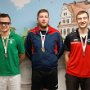 REM Süd 2022 Junioren<br />Silber: Justin Schulz (Mellensee), Gold: Max Goschiniak (Freienhufen), Bronze: Daniel Hahn (Beeskow)